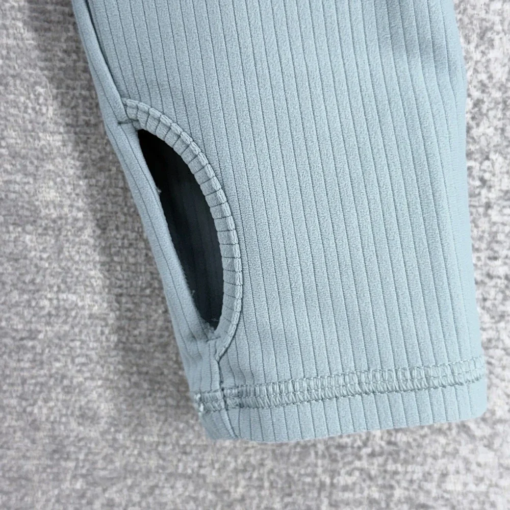 Rhone Ripple Full Zip Hoodie Golf Jacket Women Size Small Blue Hue NEW $128